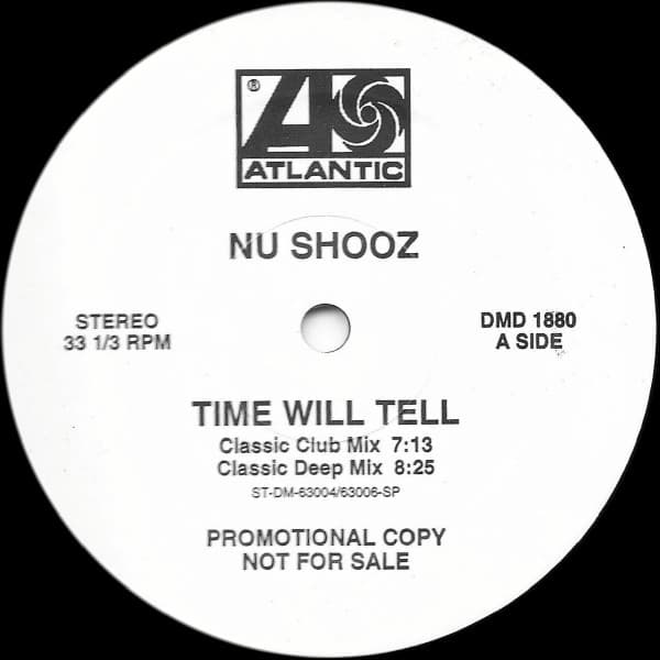 Nu Shooz – House - Time Will Tell vinyl cover art