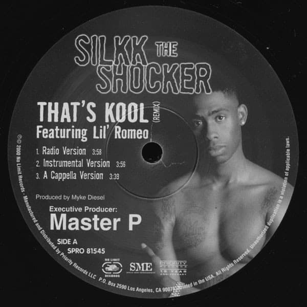 Silkk The Shocker – That'S Kool (Remix) vinyl cover art