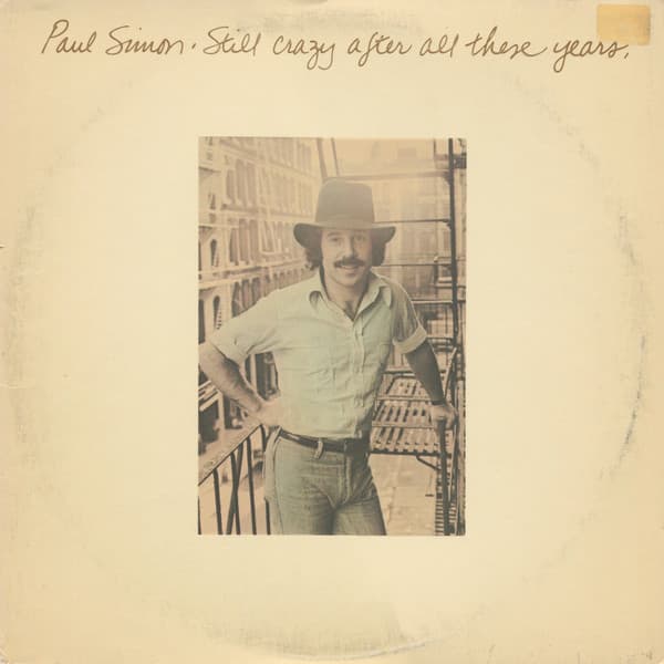 Paul Simon – Still Crazy After All These Years vinyl cover art