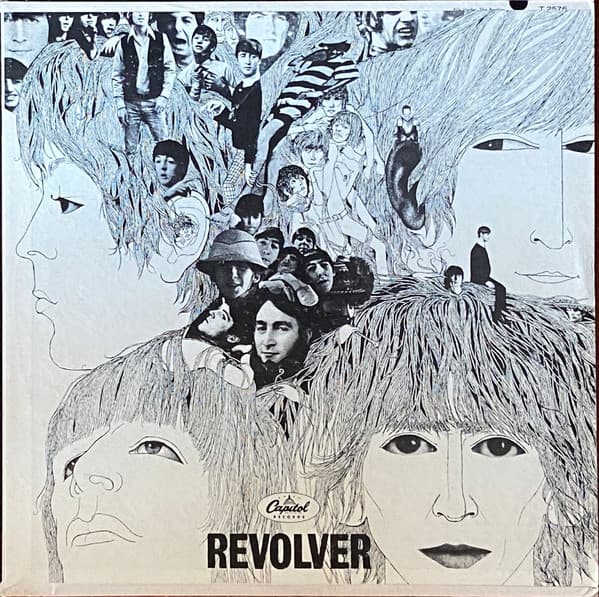 The Beatles – Revolver vinyl cover art