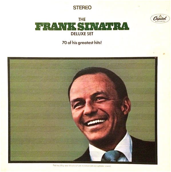 Frank Sinatra – The Frank Sinatra Deluxe Set vinyl cover art