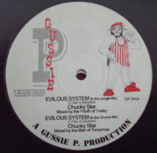 Chukki Star – Evilous System vinyl cover art