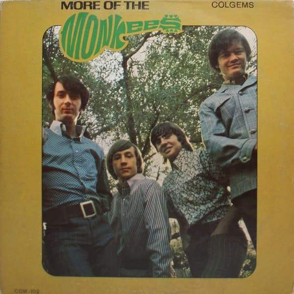 The Monkees – More Of The Monkees vinyl cover art