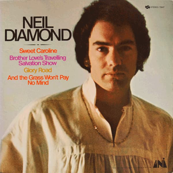 Neil Diamond – Sweet Caroline vinyl cover art