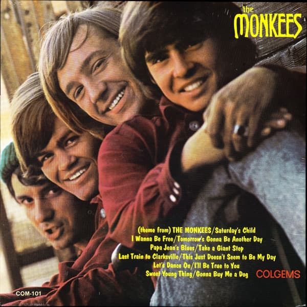 The Monkees – The Monkees vinyl cover art