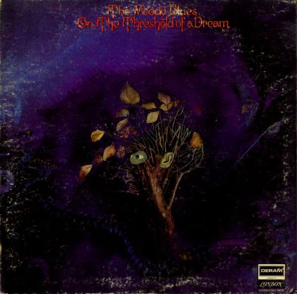 The Moody Blues – On The Threshold Of A Dream vinyl cover art