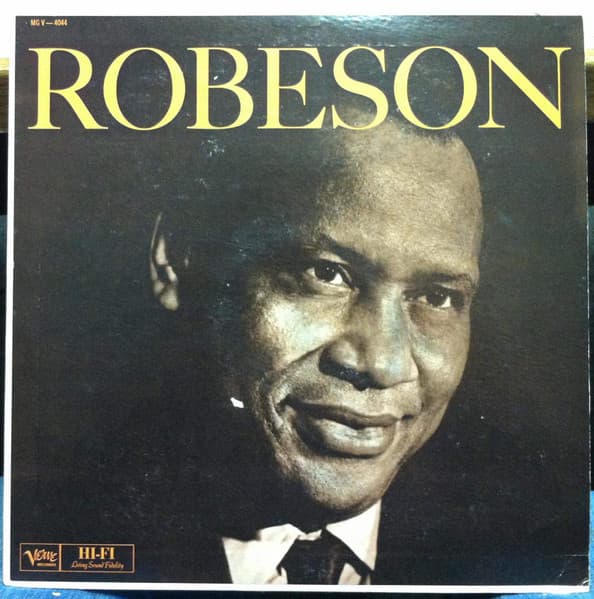 Paul Robeson – Robeson vinyl cover art