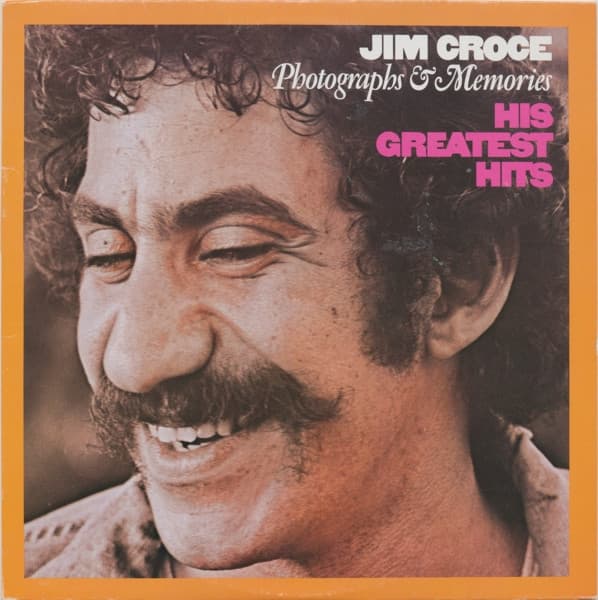 Jim Croce – Photographs And Memories His Greatest Hits vinyl cover art