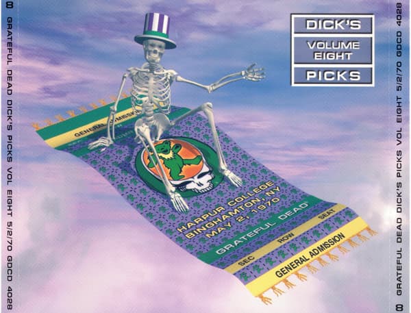 The Grateful Dead – Dick'S Picks Volume Eight 5/2/70 vinyl cover art