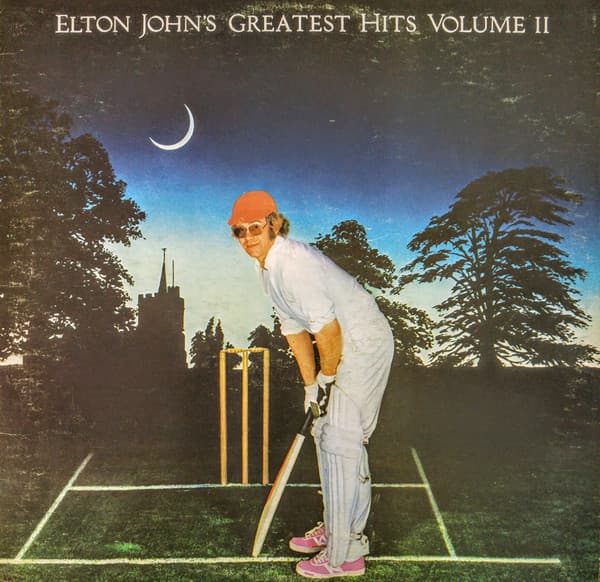 Elton John – Elton John'S Greatest Hits Volume Ii vinyl cover art
