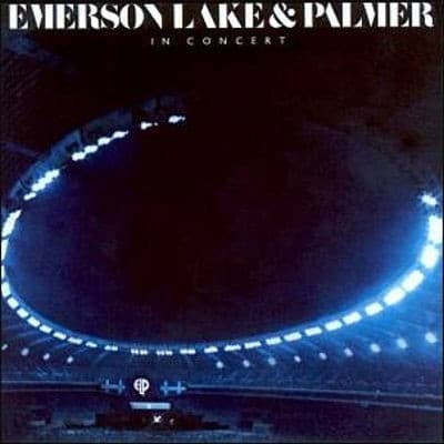 Lake & Palmer Emerson – In Concert vinyl cover art