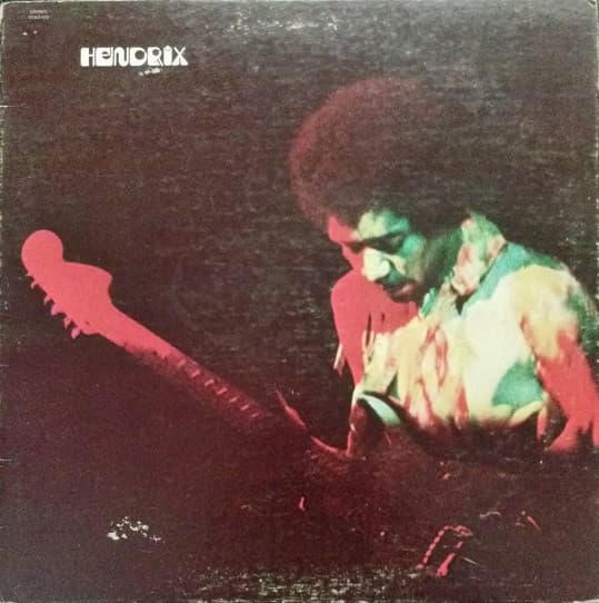 Jimi Hendrix – Band Of Gypsys vinyl cover art