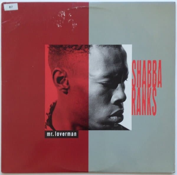 Shabba Ranks – Mr. Loverman vinyl cover art