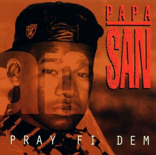 Papa San – Pray Fi Dem vinyl cover art