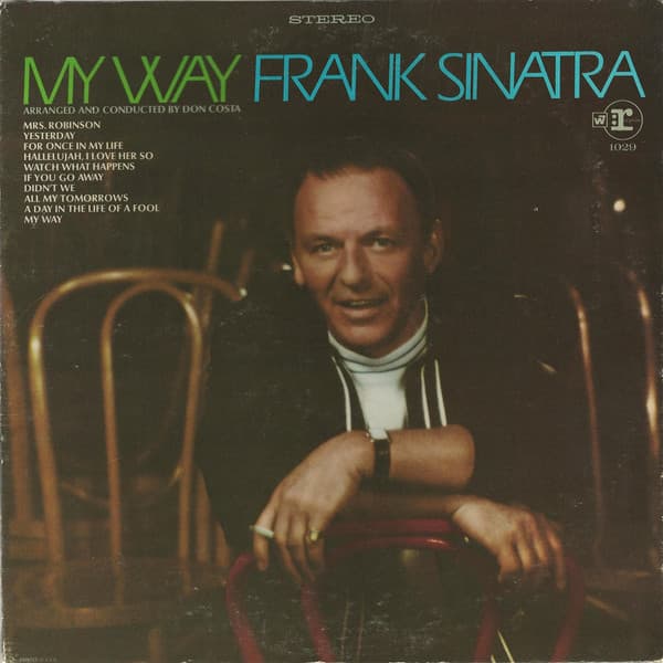 Frank Sinatra – My Way vinyl cover art