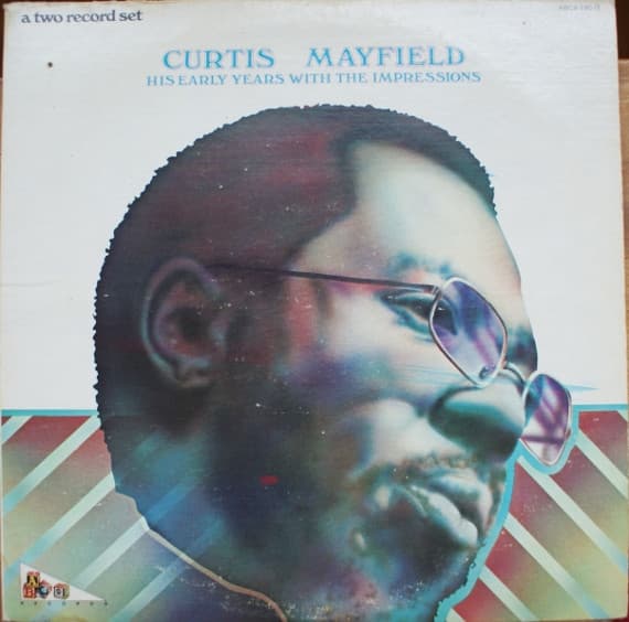 Curtis Mayfield – His Early Years With The Impressions vinyl cover art