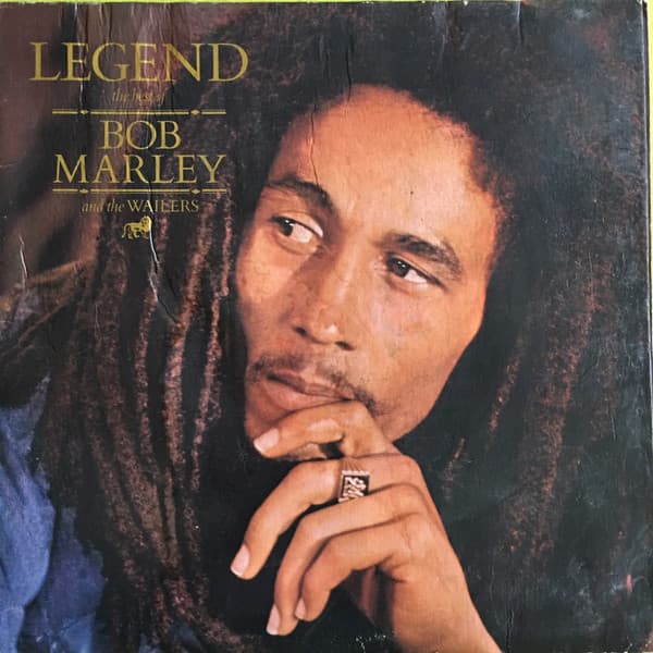 Bob Marley & The Wailers – Legend - The Best Of Bob Marley And The Wailers vinyl cover art