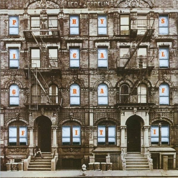 Led Zeppelin – Physical Graffiti vinyl cover art