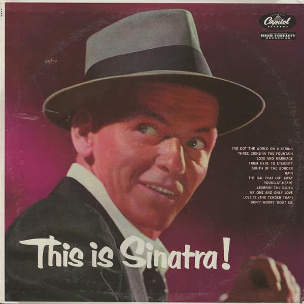 Frank Sinatra – This Is Sinatra! vinyl cover art