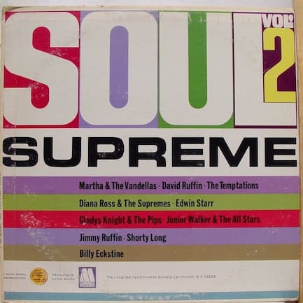 Various – Soul Supreme Vol. 2 vinyl cover art