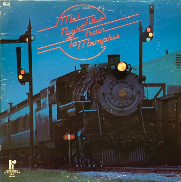 Mel Tillis – Night Train To Memphis vinyl cover art