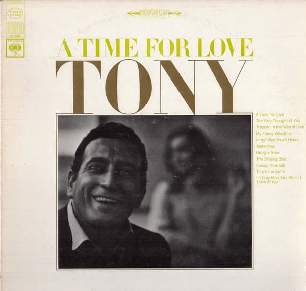 Tony Bennett – A Time For Love vinyl cover art