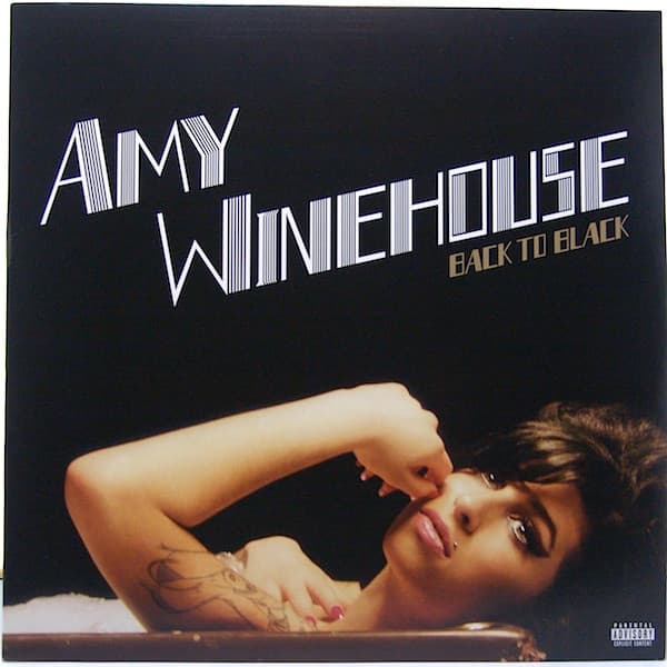 Amy Winehouse – Back To Black vinyl cover art