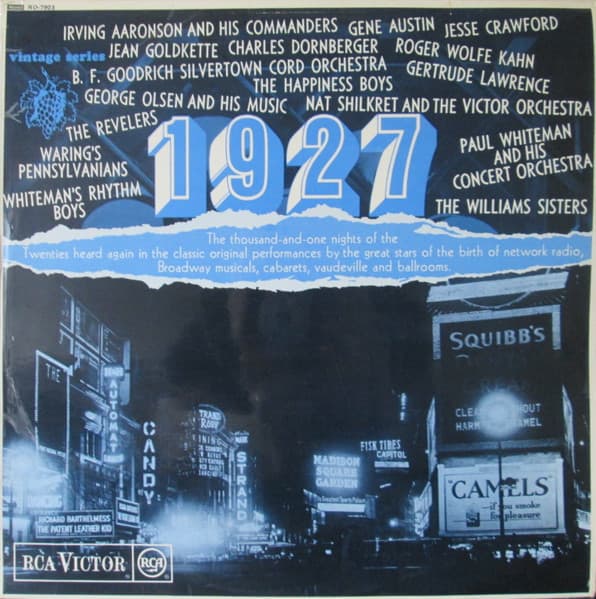 Various – 1927 vinyl cover art