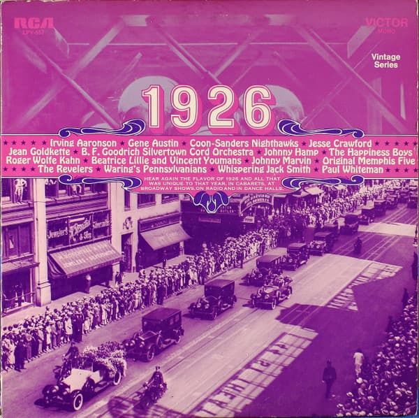 Various – 1926 vinyl cover art