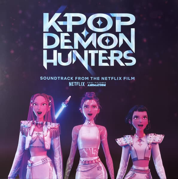 Various – Kpop Demon Hunters (Soundtrack From The Netflix Film) vinyl cover art