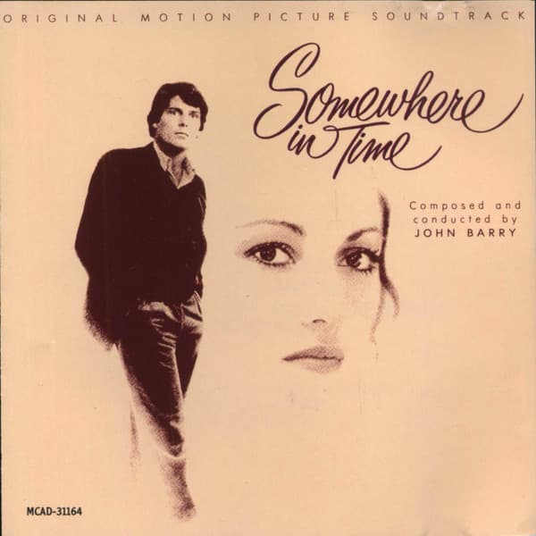 John Barry – Somewhere In Time (Original Motion Picture Soundtrack) vinyl cover art