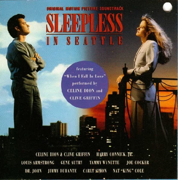 Various – Sleepless In Seattle (Original Motion Picture Soundtrack) vinyl cover art