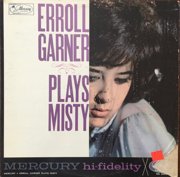 Erroll Garner – Erroll Garner Plays Misty vinyl cover art