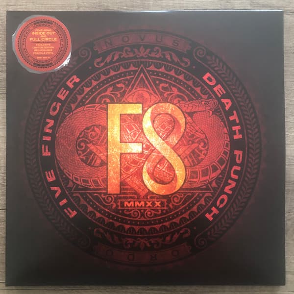 Five Finger Death Punch – F8 vinyl cover art