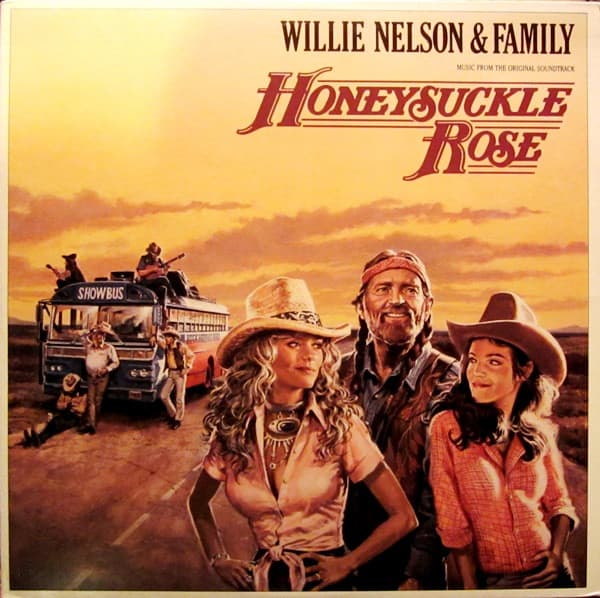 Willie Nelson & Family – Honeysuckle Rose (Music From The Original Soundtrack) vinyl cover art