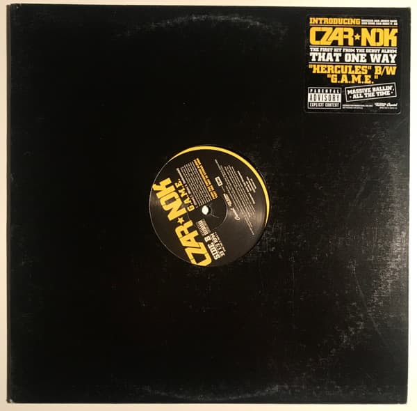 Czar-Nok – G.A.M.E. vinyl cover art