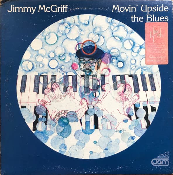 Jimmy Mcgriff – Movin' Upside The Blues vinyl cover art