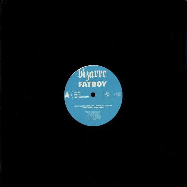 Bizarre (2) – Fatboy vinyl cover art