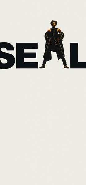 Seal – Downtempo - Seal vinyl cover art