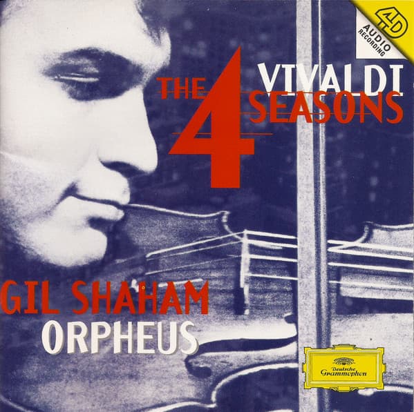 Antonio Vivaldi, Gil Shaham, Orpheus Chamber Orchestra – The 4 Seasons vinyl cover art