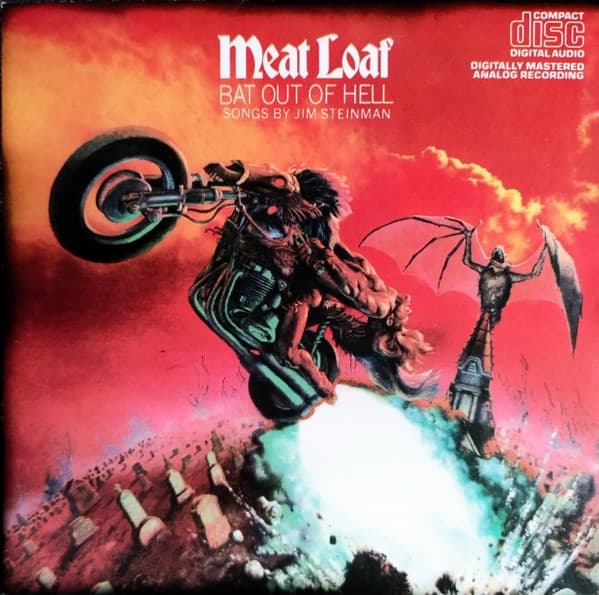 Meat Loaf – Bat Out Of Hell vinyl cover art