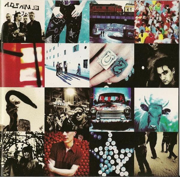 U2 – Achtung Baby vinyl cover art