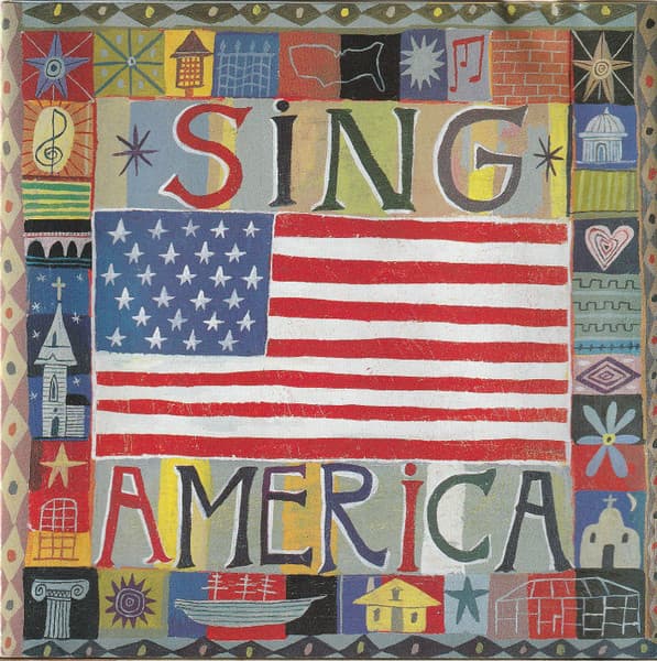 Various – Sing America vinyl cover art