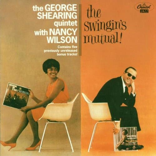 Nancy Wilson The George Shearing Quintet – The Swingin'S Mutual vinyl cover art