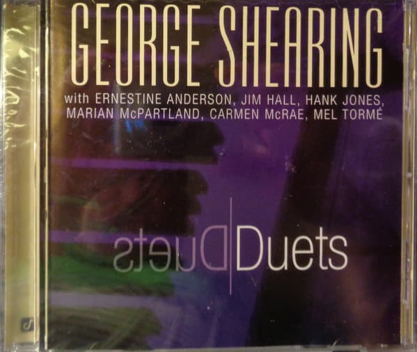 George Shearing – Duets vinyl cover art