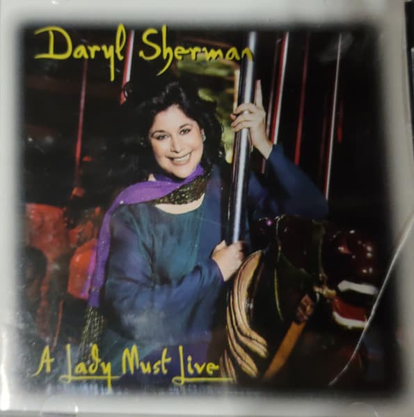 Daryl Sherman – A Lady Must Live vinyl cover art