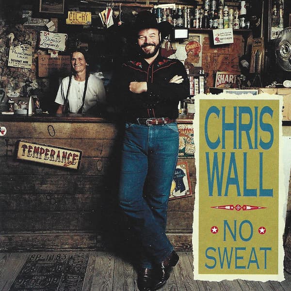 Chris Wall – No Sweat vinyl cover art