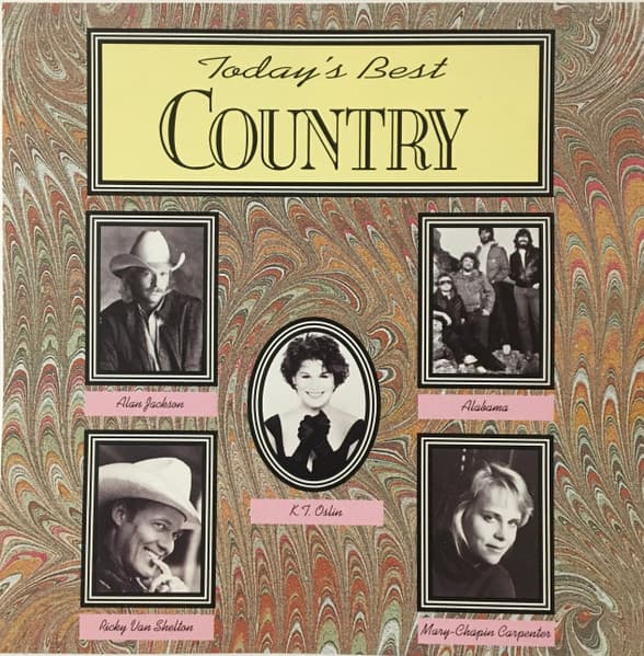 Various – Today'S Best Country vinyl cover art