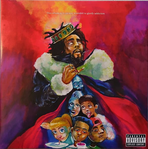 J. Cole – Kod vinyl cover art