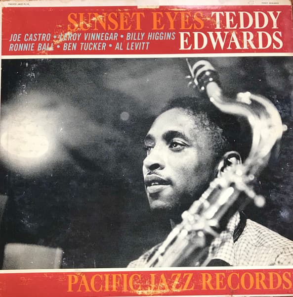 Teddy Edwards – Sunset Eyes vinyl cover art